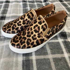 Cheetah Slip on Sneakers
